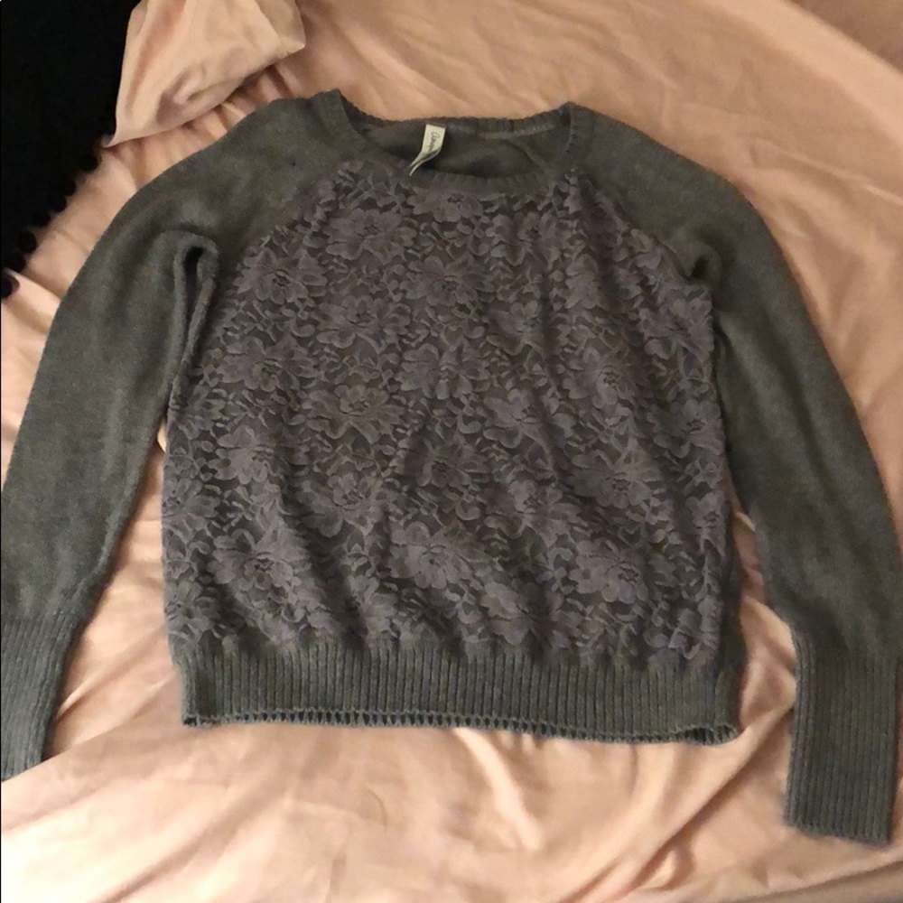 Grey sweater